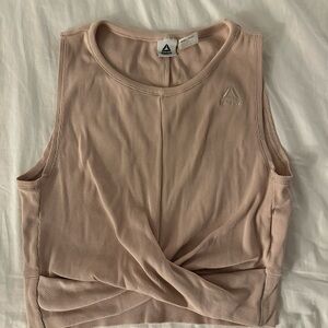 Reebok Light Pink Crop Top